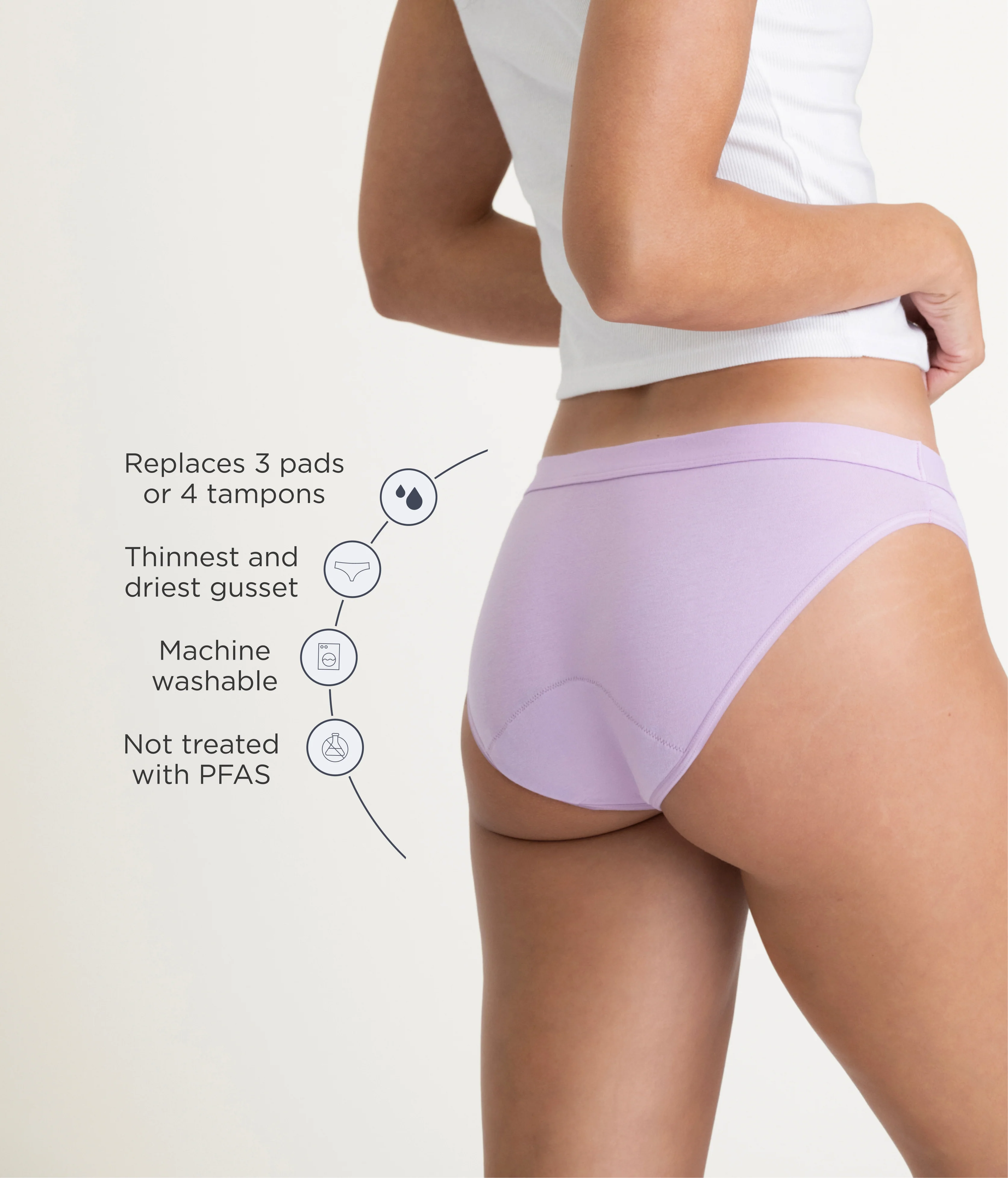 Leakproof Cotton Bikini - Image 15