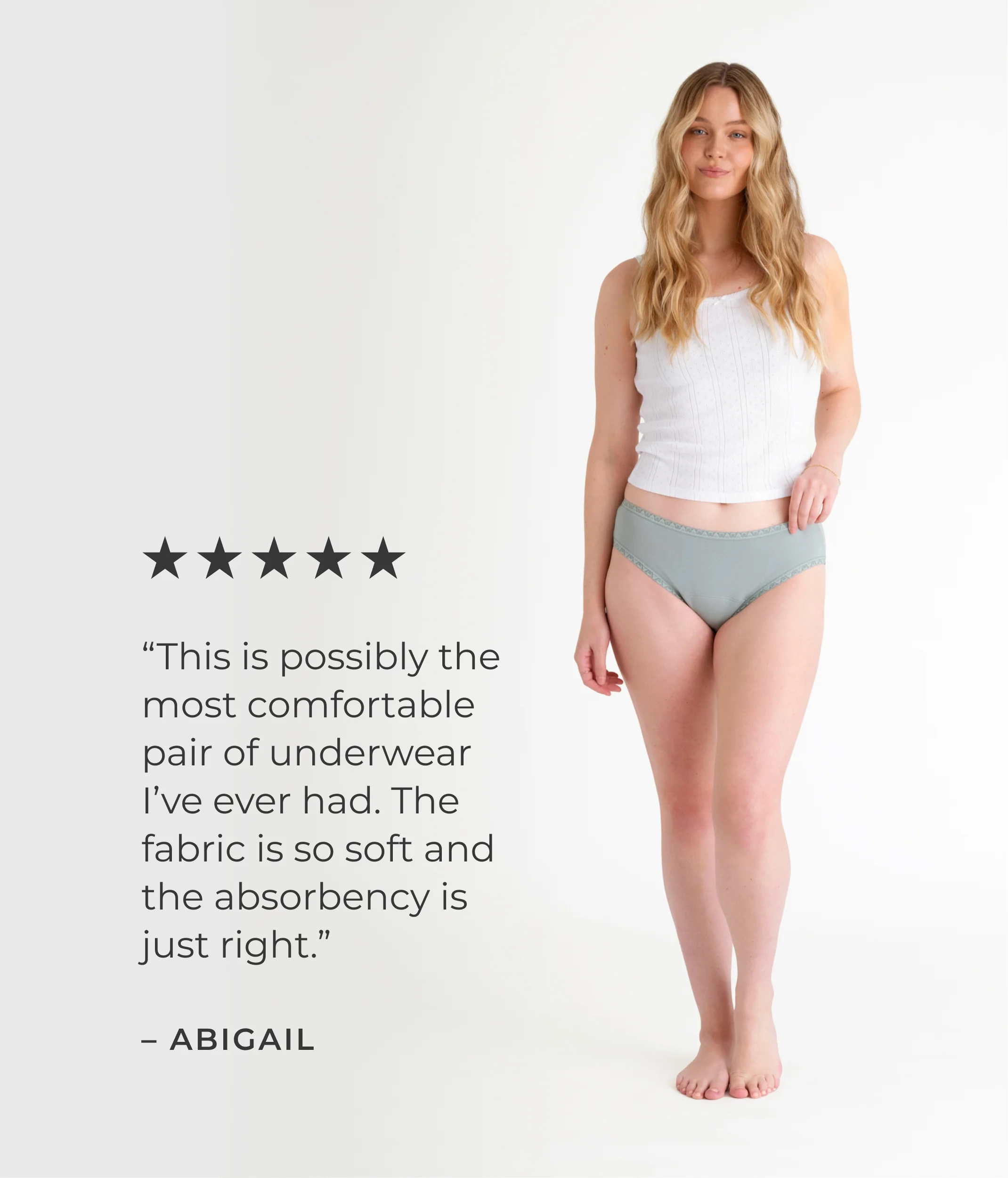 Leakproof Cotton Lace Trim Brief - Image 9