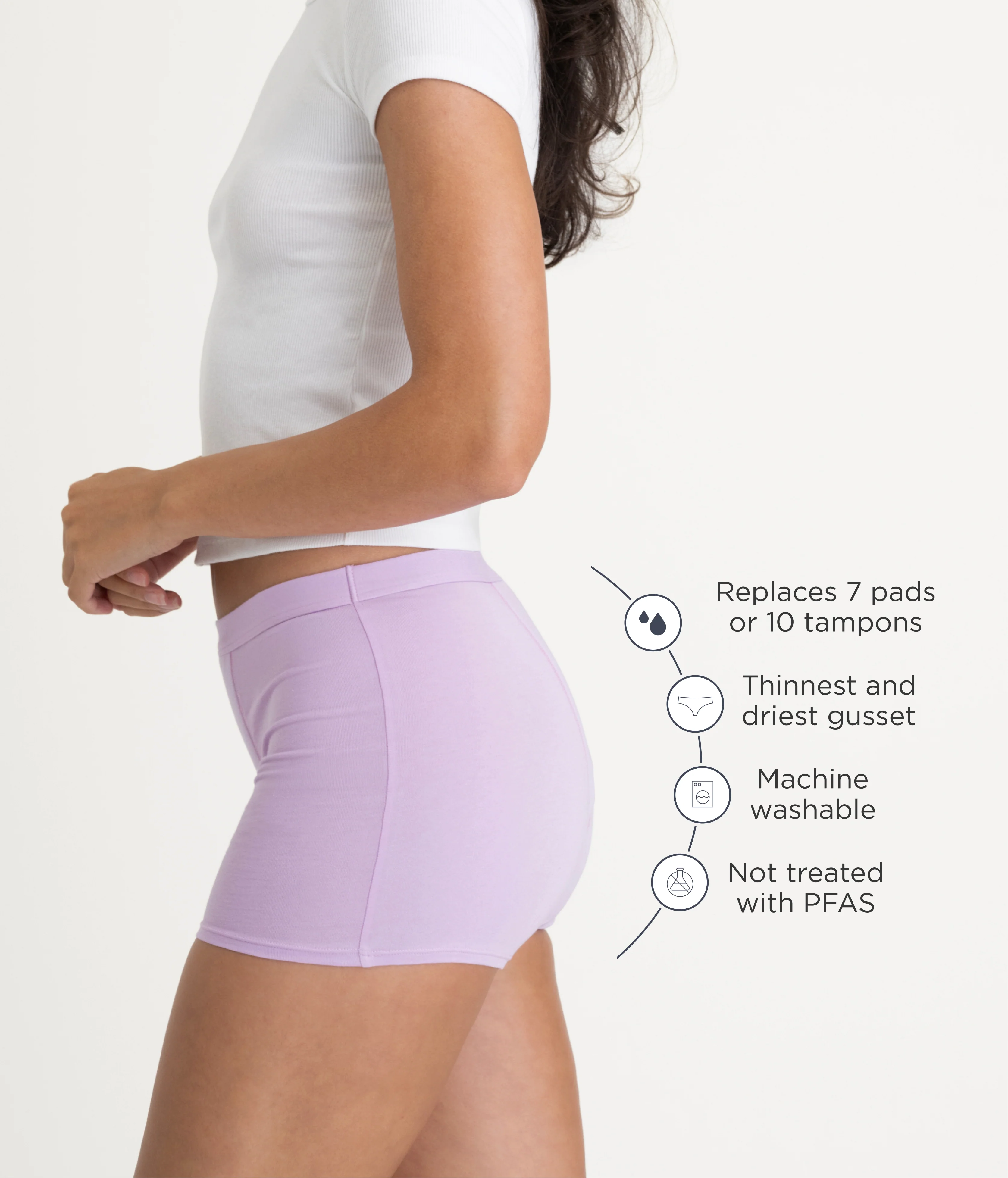 Leakproof Cotton Sleep Short - Image 20